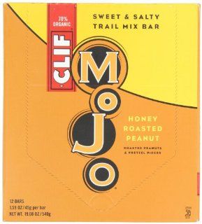 Clif Mojo Bar, Peanut Butter Pretzel, 1.59 Ounce Bars, 12 Count Health & Personal Care