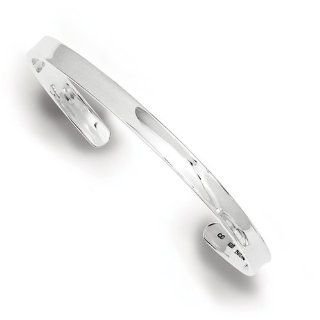 Sterling Silver 5mm Cuff Bangle, Best Quality Free Gift Box Satisfaction Guaranteed Jewelry