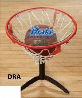 Rim End Table w Drake Bulldogs Logo   Sports Related Merchandise