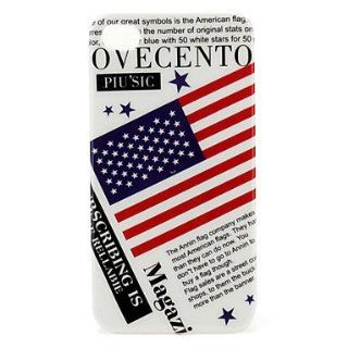 USA Flag Pattern Protective Case for iPhone 4 and 4S  Cell Phone Carrying Cases  Sports & Outdoors