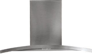 GE PV976NSS Profile 36" Stainless Steel Chimney Style Wall Mount Range Hood Kitchen & Dining