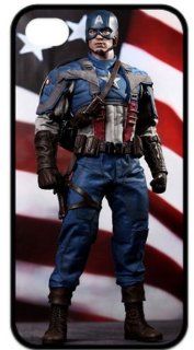 Captain America Hard Case for Apple Iphone 4/4s Caseiphone4/4s 952 Cell Phones & Accessories