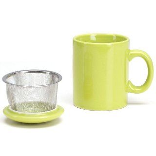 Omniware's Infuser Mug with Lid, Citron Kitchen & Dining