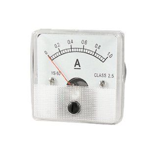 Class 2.5 Accuracy DC 1A Current Panel AMP Meter YS 50