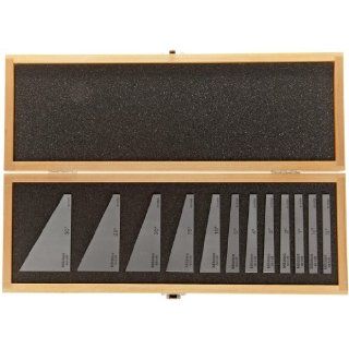 Mitutoyo 981 102 Angle Block Set, +/  20 Seconds Accuracy (12 Piece Set) Gage Block Accessories