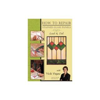 Glass with Vicki Payne   How To Repair Stained Glass Panels   Lead & Foil Vicki Payne Movies & TV