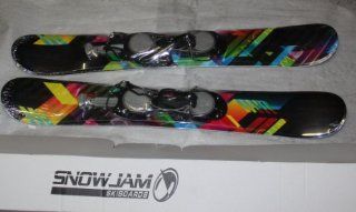 2014 Skiboards Snowjam Ski boards Phenom 90cm with adjustable Bindings New 