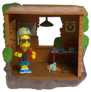 The Simpsons Series 12 Playset Bart's Treehouse with Military Bart Toys & Games