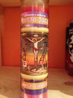7 Dias El Justo Juez Vela De Resar / 7 Day Just Judge Prayer Candle  Devotional Candles  