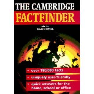 The Cambridge Factfinder Updated edition David Crystal 9780521469913 Books