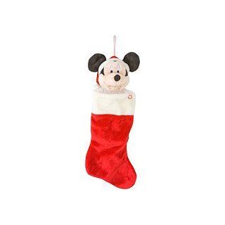 Disney Mickey Mouse Plush Head 18" Musical Christmas Stocking Toys & Games