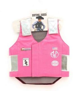 Bigtime Rodeo 5056430 Youth's Bull Rider Vest Pink Clothing