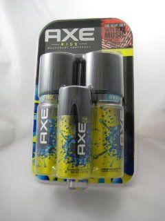 Axe Rise Deodorant Bodyspray 4 Oz 2 Pack + Bonus 1 Oz Health & Personal Care