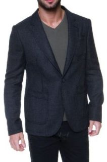 Emporio Armani Jacket Blazer Sack Coat MR A LINE, Color Dark Grey, Size 54 at  Mens Clothing store