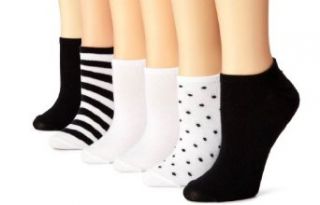 Women's Soft and Silky 6 Pack No Show Footie Socks