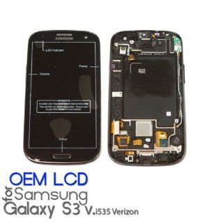 Original Genuine OEM Blue Full LCD +Touch Screen Digitizer Assembly Flex Cable For Samsung Galaxy S3 i9300 att i747 Sprint L710 T Mobile T999 Korea i939 Electronics