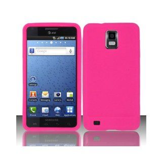 Pink Soft Silicone Gel Skin Cover Case for Samsung Infuse 4G SGH I997 Cell Phones & Accessories
