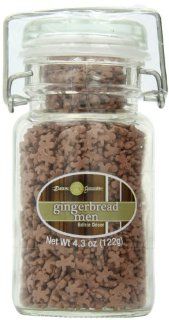Dean Jacobs Gingerbread Men Glass Jar with Wire, 4.3 Ounce (Pack of 3)  Pastry Decorations  Grocery & Gourmet Food