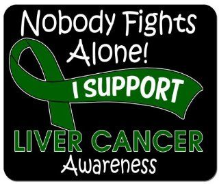 Liver Cancer Awareness Mouse Pad from Redeye Laser works  Electronics