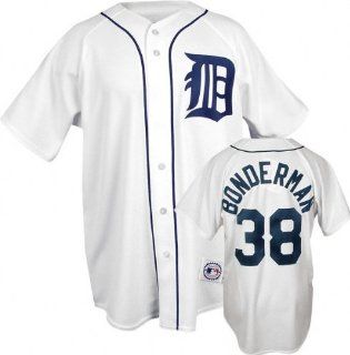Jeremy Bonderman Majestic MLB Home Replica Detroit Tigers Youth Jersey  Sports Fan Jerseys  Sports & Outdoors