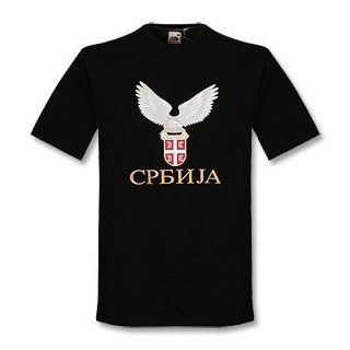Serbia Crest Tee   Black at  Mens Clothing store