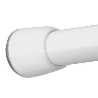 InterDesign Cameo Shower Curtain Tension Rod, White, 26 42 Inch   Tension Rod For Closets