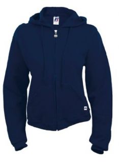 Russell Athletic Women's Warm Up Zip Hood, Navy, Small Clothing