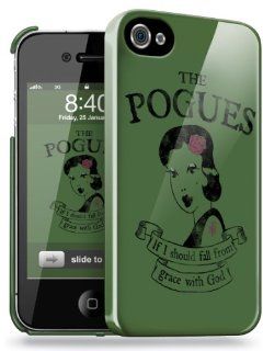 iPhone 4   Official The Pogues Phone Clip Case   Pogues If I Should Fall Cell Phones & Accessories
