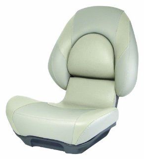 Attwood Centric II Fully Upholstered Boat Seat, Standard, Tan/Tan  Sports & Outdoors