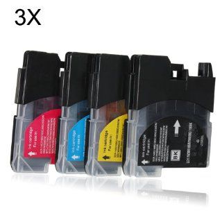 12x ink cartridges LC38 LC67 FOR Brother MFC 990CW 5490CN 5890CN 250C DCP 145C