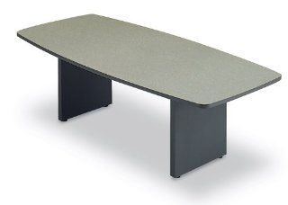 6' Boat Shape Conference Table with Slab Base GDA188 
