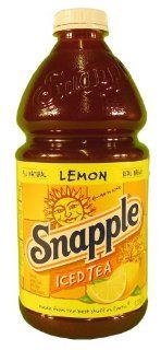 Snapple Lemon Ice Tea 64 oz  Bottled Iced Tea Drinks  Grocery & Gourmet Food