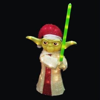 Kurt Adler 36" Lighted *Yoda* Yard Christmas Decoration Indoor/outdoor  Other Products  