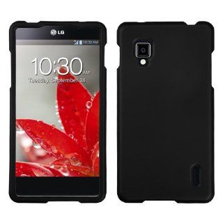 MYBAT Black Phone Protector Cover(Rubberized) for LG LS970 (Optimus G) Cell Phones & Accessories