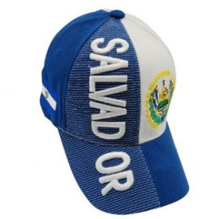 El Salvador Country Flag Embossed Hat Cap Great Quality Adult  New at  Men�s Clothing store