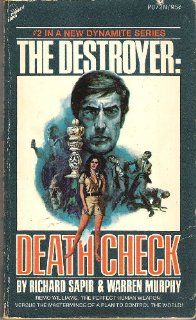 The Destroyer #2 Death Check Richard Sapir, Warren Murphy Books