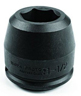 Stanley Proto J15068 Proto 1 1/2 Inch Drive Impact Socket, 4 1/4 Inch, 6 Point   Hand Tool Sets  