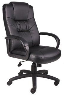 Boss Executive Leather Chair Black   Office Chair