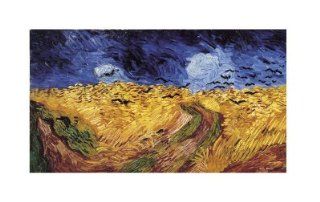 Wheatfield with Crows, c.1890 by Vincent Van Gogh 20x16   Artwork