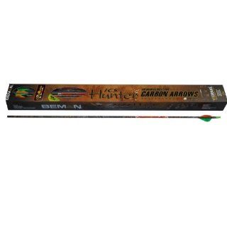 Beman ICS Hunter Size 400 Dozen Camo Arrows with 2 Inch Blazer Vane  Hunting Arrows  Sports & Outdoors