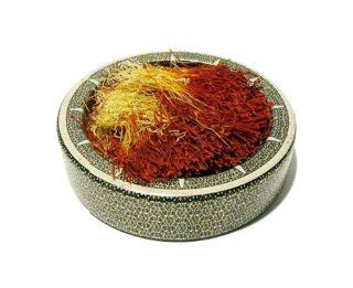 Mehr Saffron, Premium Saffron Threads / 0.35 Ounce (10g)  Saffron Spices And Herbs  Grocery & Gourmet Food
