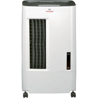 Honeywell CO25AE 52 Pt. Indoor/Outdoor Portable Evaporative Air Cooler with Remote Control   Grey   Portable Air Conditioners