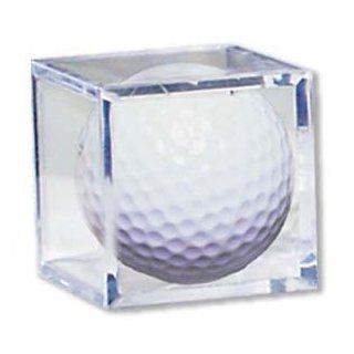 Golf Ball Display Case Memorabilia Holder   (2 Pack)  Sports Related Display Cases  Sports & Outdoors