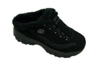 Skechers D'Lites Sugarcoat Womens Clogs Black 11 Shoes