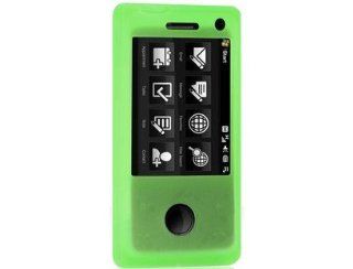 Green Protective Silicone Cover Skin Case For HTC Touch Pro Fuze Cell Phones & Accessories