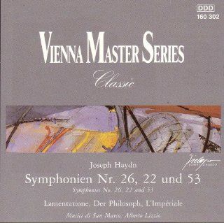Vienna Master Series Symphonies No. 26, 22 and 53 Music