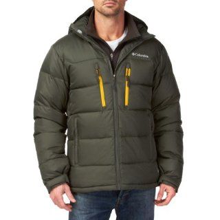 Columbia Alaskan II Down Hooded grey (Size XXL) duvet jacket Sports & Outdoors
