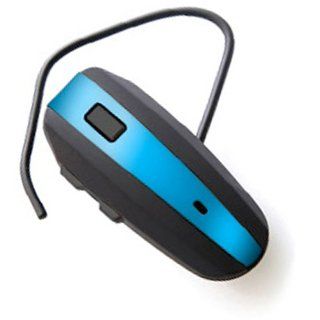 Suave Blue Handsfree Bluetooth Earbud Headset with Detacheable Ear Hook For Samsung Illusion 