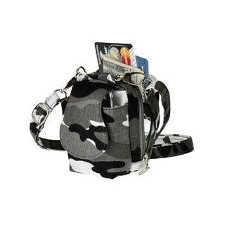 Grey and White Camo Purse Plus Cell Phone Case Cell Phones & Accessories