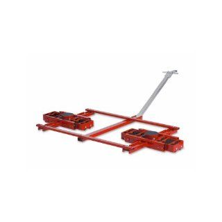 GKS TL 40 Front Steerable Tandem Dolly for 4 Point Support, 88000lbs Capacity, 50" 63" Adjustable Width